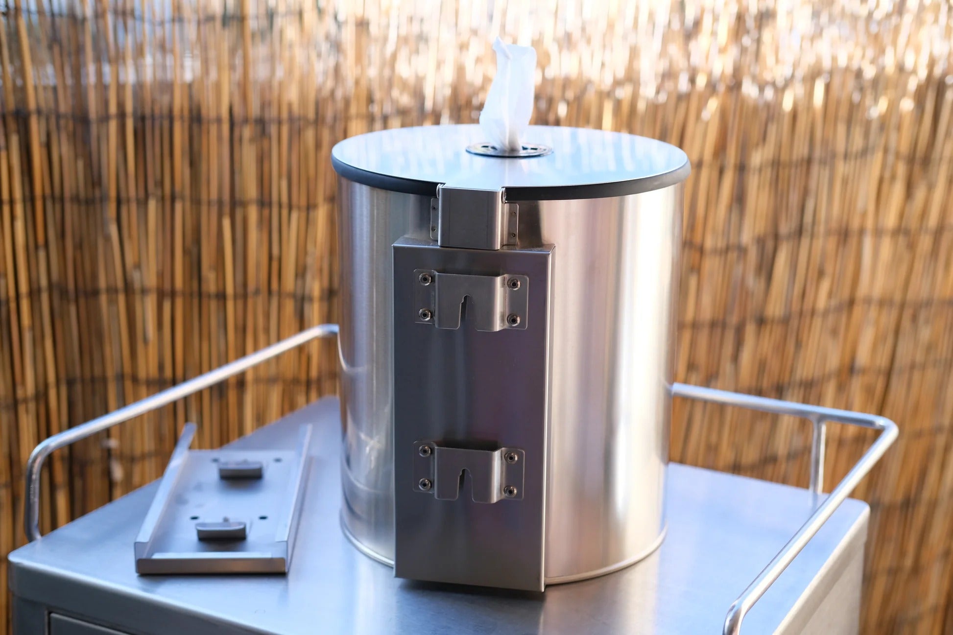 Stainless Steel Wall Dispenser for Gyms